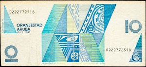 Aruba, 10 Florin 1993