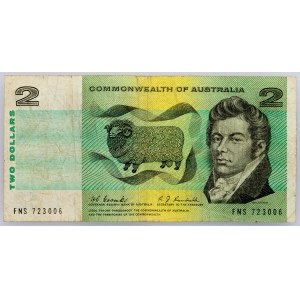 Australia, 2 Dollars 1967