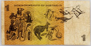 Austrália, 1 dolár 1966-1967