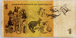 Australie, 1 dollar 1966-1967