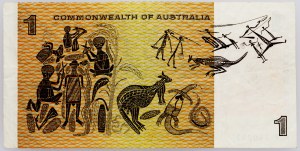 Australie, 1 dollar 1969-1971