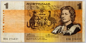 Australia, 1 dolar 1972-1973