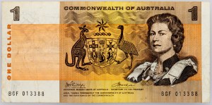 Austrálie, 1 dolar 1972-1973