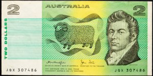 Austrálie, 2 dolarů 1983