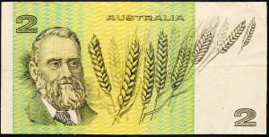 Austrália, 2 dolárov 1983