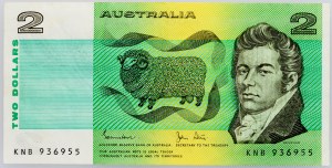 Austrálie, 2 dolarů 1983