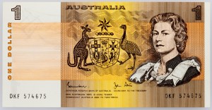 Australia, 1 dolar 1982-1983