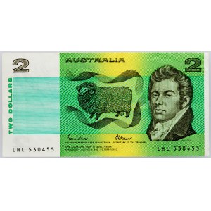 Australia, 2 Dollars 1985