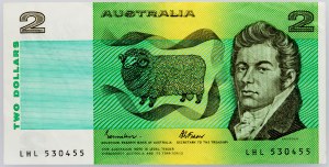 Australien, 2 Dollars 1985