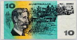 Austrálie, 10 dolarů 1991