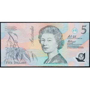Australia, 5 Dollars 1992