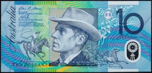 Austrálie, 10 dolarů 1993