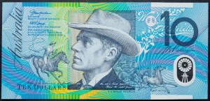 Austrália, 10 dolárov 1993