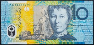 Austrálie, 10 dolarů 1993