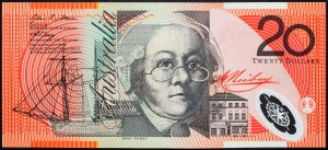 Austrália, 20 dolárov 2007-2010