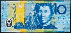 Australia, 10 dollari 2013