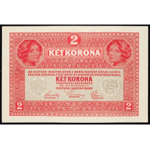Austria, 2 corone 1917