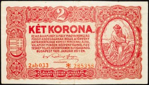 Österreich, 2 Korona 1920
