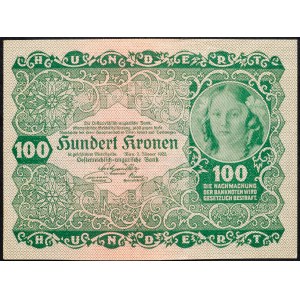 Austria, 100 Kronen 1922