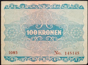 Österreich, 100 Kronen 1922