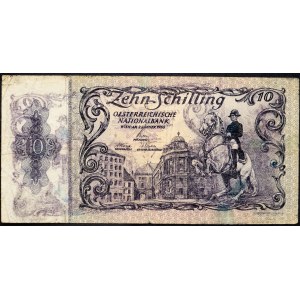 Austria, 10 Schilling 1950