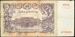 Austria, 10 Schilling 1950