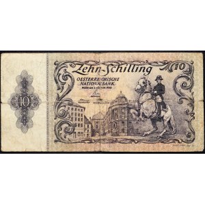 Austria, 10 Schilling 1950