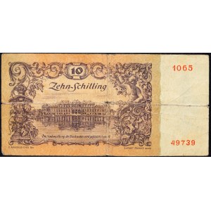 Austria, 10 Schilling 1950