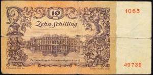 Autriche, 10 Schilling 1950