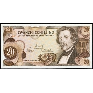 Österreich, 20 Schilling 1967