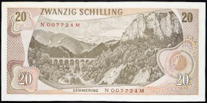 Austria, 20 Schilling 1967
