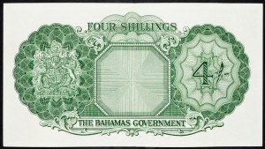 Bahamas, 4 scellini 1936