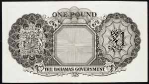 Bahamas, 1 sterlina 1953