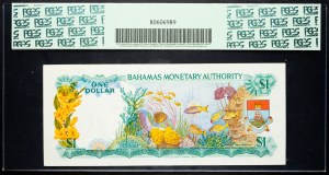Bahamy, 1 dolar 1968