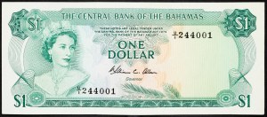 Bahamas, 1 Dollar 1974