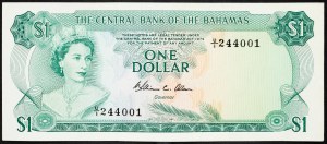 Bahamy, 1 dolar 1974