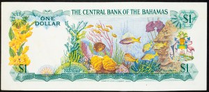 Bahamy, 1 dolár 1974