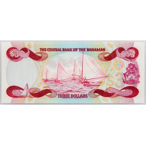Bahamas, 3 Dollars 1984