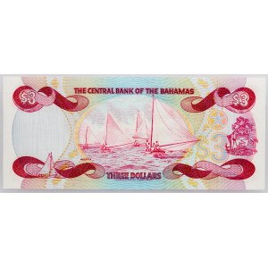 Bahamas, 3 Dollars 1984