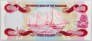 Bahamas, 3 Dollars 1984