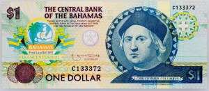 Bahamas, 1 dollaro 1992