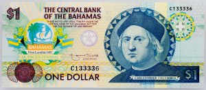 Bahamas, 1 dollaro 1992