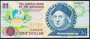 Bahamas, 1 dollaro 1992