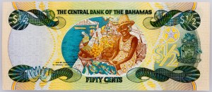 Bahamas, 50 centesimi 2001