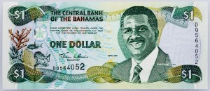 Bahamy, 1 dolar 2001