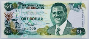 Bahamy, 1 dolár 2001