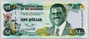 Bahamas, 1 dollaro 2001