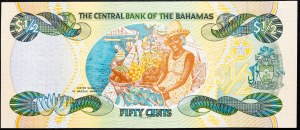 Bahamas, 50 centesimi 2001