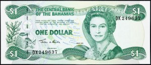 Bahamas, 1 Dollar 2002