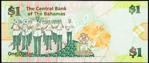 Bahamy, 1 dolar 2008